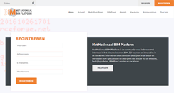 Desktop Screenshot of hetnationaalbimplatform.nl
